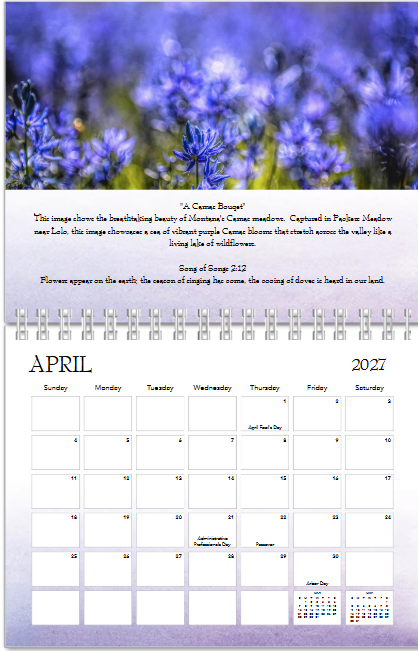 2027 Calendar