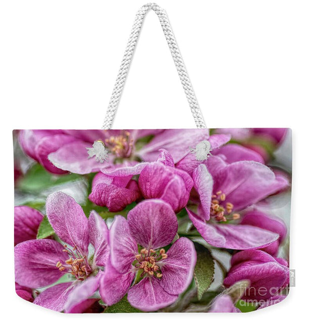 A Gathering of Pink - Artistic Weekend Tote