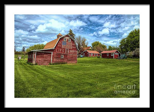 Liberty & God American Barn