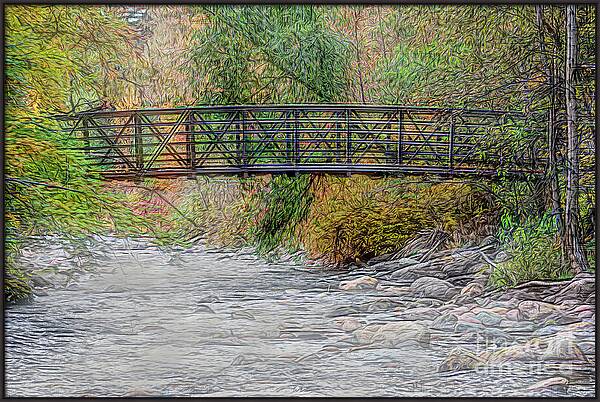 Misty Moments on a Bridge